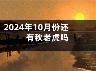 2024年10月份还有秋老虎吗