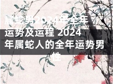 属蛇男2024年全年运势及运程 2024年属蛇人的全年运势男性