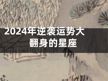 2024年逆袭运势大翻身的星座