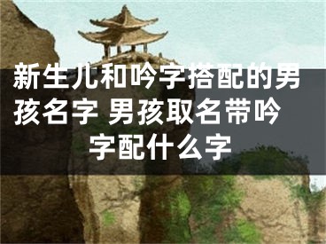 新生儿和吟字搭配的男孩名字 男孩取名带吟字配什么字