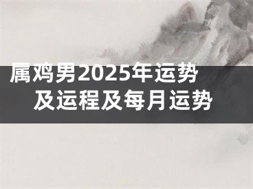 属鸡男2025年运势及运程及每月运势