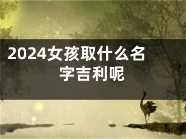 2024女孩取什么名字吉利呢