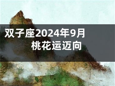 双子座2024年9月桃花运迈向