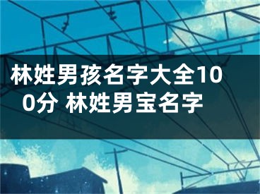 林姓男孩名字大全100分 林姓男宝名字