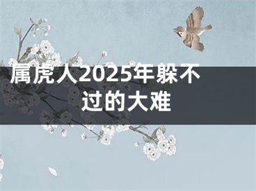 属虎人2025年躲不过的大难