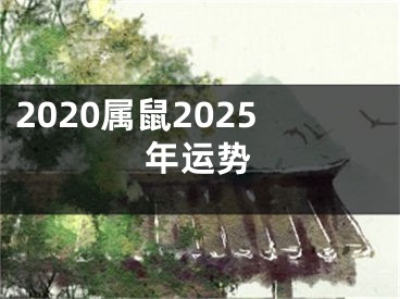 2020属鼠2025年运势