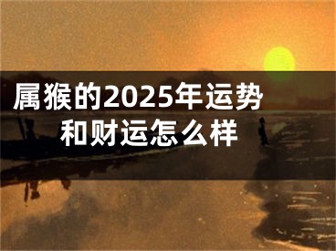 属猴的2025年运势和财运怎么样 