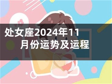 处女座2024年11月份运势及运程