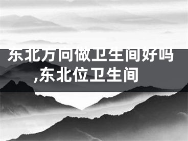 东北方向做卫生间好吗,东北位卫生间