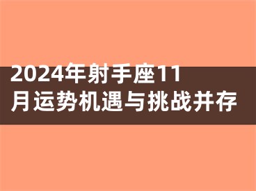 2024年射手座11月运势机遇与挑战并存