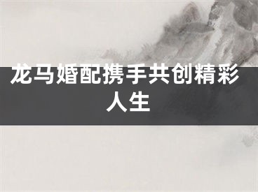 龙马婚配携手共创精彩人生