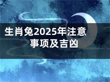 生肖兔2025年注意事项及吉凶