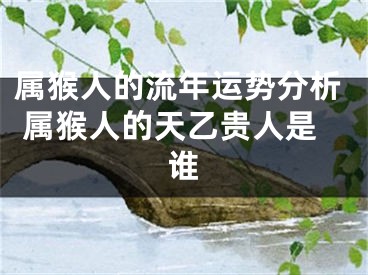 属猴人的流年运势分析 属猴人的天乙贵人是谁