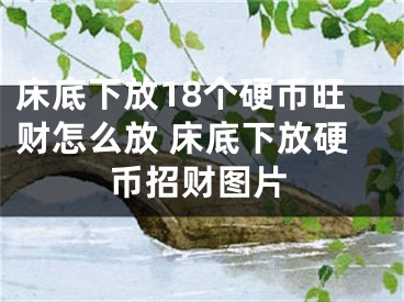 床底下放18个硬币旺财怎么放 床底下放硬币招财图片