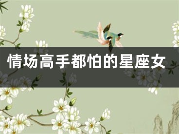 情场高手都怕的星座女