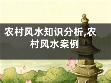 农村风水知识分析,农村风水案例