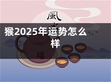 猴2025年运势怎么样