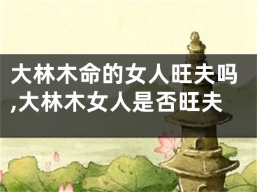 大林木命的女人旺夫吗,大林木女人是否旺夫