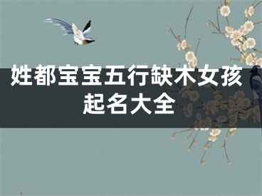 姓都宝宝五行缺木女孩起名大全