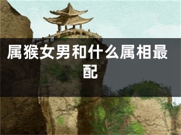 属猴女男和什么属相最配