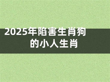 2025年陷害生肖狗的小人生肖