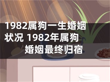 1982属狗一生婚姻状况 1982年属狗婚姻最终归宿