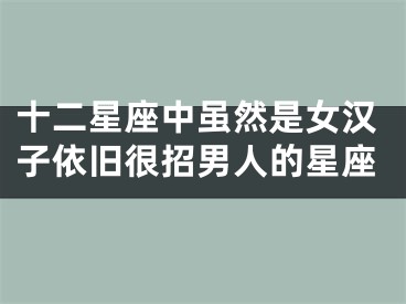 十二星座中虽然是女汉子依旧很招男人的星座
