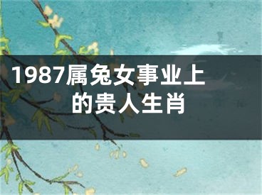 1987属兔女事业上的贵人生肖