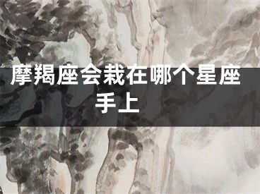 摩羯座会栽在哪个星座手上 