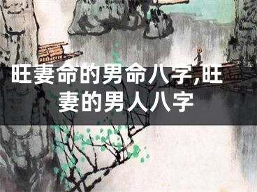 旺妻命的男命八字,旺妻的男人八字