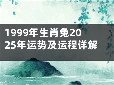 1999年生肖兔2025年运势及运程详解