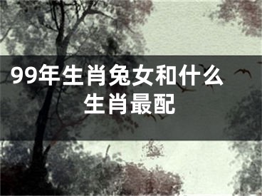 99年生肖兔女和什么生肖最配
