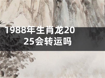 1988年生肖龙2025会转运吗