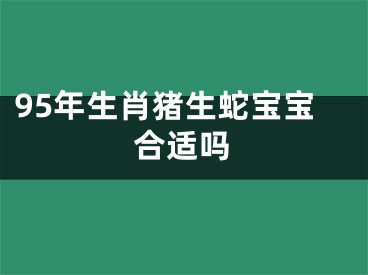 95年生肖猪生蛇宝宝合适吗