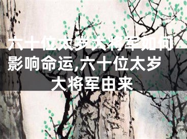 六十位太岁大将军如何影响命运,六十位太岁大将军由来