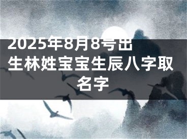 2025年8月8号出生林姓宝宝生辰八字取名字