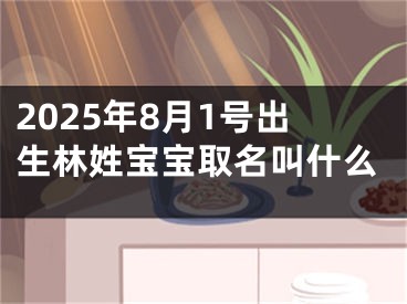 2025年8月1号出生林姓宝宝取名叫什么