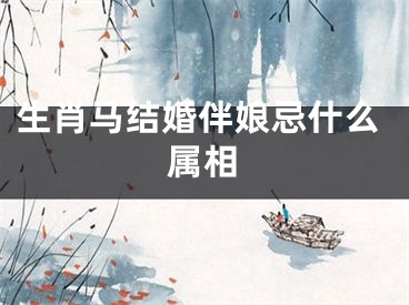 生肖马结婚伴娘忌什么属相