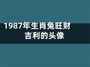 1987年生肖兔旺财吉利的头像