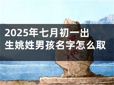 2025年七月初一出生姚姓男孩名字怎么取