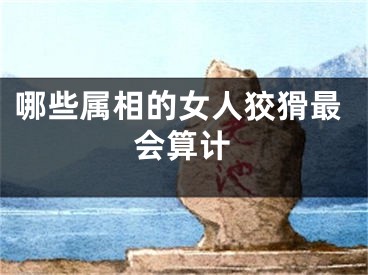 哪些属相的女人狡猾最会算计