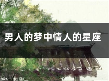 男人的梦中情人的星座