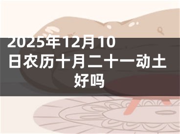 2025年12月10日农历十月二十一动土好吗