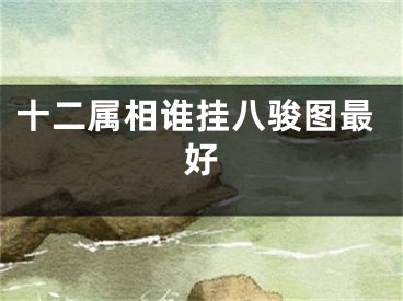 十二属相谁挂八骏图最好