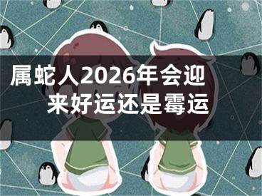 属蛇人2026年会迎来好运还是霉运