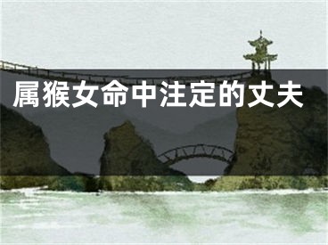 属猴女命中注定的丈夫 