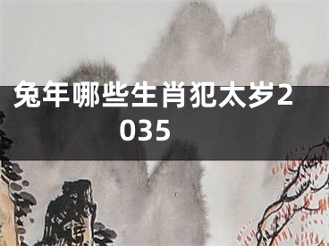兔年哪些生肖犯太岁2035