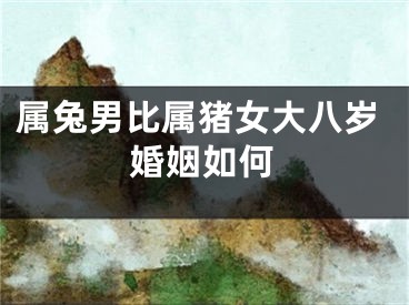 属兔男比属猪女大八岁婚姻如何