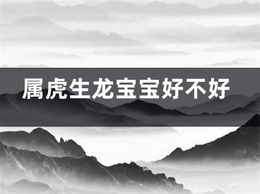 属虎生龙宝宝好不好