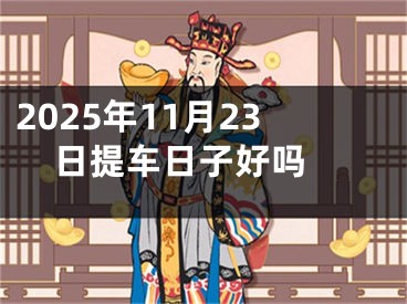 2025年11月23日提车日子好吗 